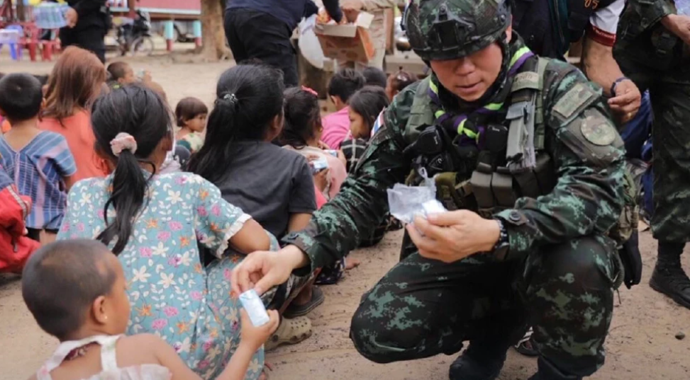 Perang Masih Terjadi di Myanmar, 233 Warga Myanmar Mengungsi ke Thailand